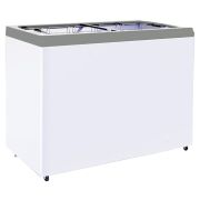 Ларь морозильный ITALFROST (CRYSPI) CF400F без корзин (серый, R290)