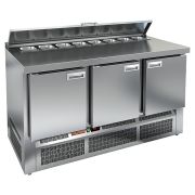 Стол для салатов HICOLD SLE2-111SN (1/6) с крышкой