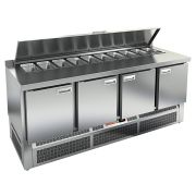 Стол для салатов HICOLD SLE1-1111GN (1/3) с крышкой