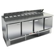 Стол для салатов HICOLD SLE2-1111SN (1/6) с крышкой
