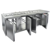 Стол для салатов сквозной HICOLD SL2T-1111GN (1/6)