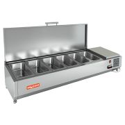 Витрина холодильная HICOLD VRTU 1390 (1/3)