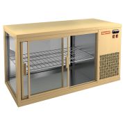 Витрина холодильная HICOLD VRL 1300 R Beige