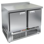 Стол холодильный HICOLD GNE 11/TN с бортом