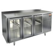 Стол холодильный HICOLD GNG 111 BR3 HT с бортом