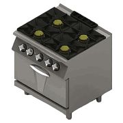 Плита газовая MARENO NC7FG8G32