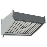 Зонт приточно-вытяжной Restoinox ЗПВПУП-22/10 с подсветкой