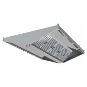 Зонт приточно-вытяжной Restoinox ЗПВЦУП-11/16 с подсветкой