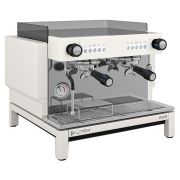 Кофемашина Crem EX3 Mini 2GR Control TA белая, высокая группа, подсветка бариста