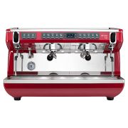 Кофемашина Nuova Simonelli Appia Life XT 2Gr V красная, высокие группы, автомат