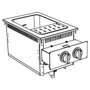 Макароноварка встраиваемая Apach Chef Line SLDI7PCE4
