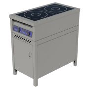 Плита индукционная ЦМИ ПИ-2 (460х850х870 мм) закрытая, распашная дверь
