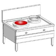 Индукционная WOK станция Heidebrenner ETK-I-W 732147