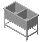 Ванна моечная ITERMA ВМС-Э/2-5,3/11