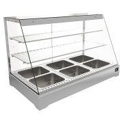 Витрина тепловая Кобор CR2-117H Silver