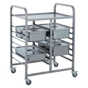 Тележка для гастроемкостей Restoinox ТГ-1/1-7.5/6 (530х325)