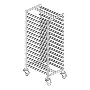 Тележка для гастроемкостей BSV-inox ТГ115