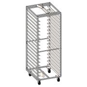 Тележка-шпилька Zucchelli Forni Rack 400x600 на 18 уровней