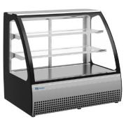 Витрина кондитерская KAYMAN KВК-950М настольная люкс серая матовая