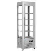 Витрина кондитерская KAYMAN КШВ-400М ЛЮКС серая матовая