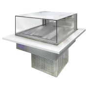 Витрина кондитерская встраиваемая Finist Glassier SLIDE GS-2