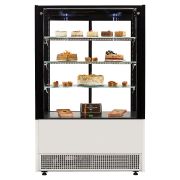 Витрина кондитерская CRYSPI Elegia Quad К 1250 Д RAL 9005